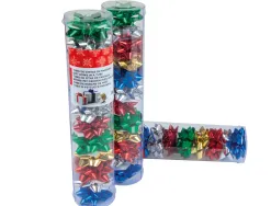 Étoile adhésive liderpapel fantaisie petit format largeur étoile 4cm tube de 12 unités coloris assortis