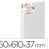 Toile sur chassis 3d liderpapel 12p extra large agrafee au dos 100% coton 46x61 cm 380g/m2 certifie