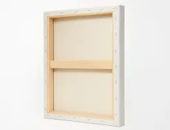 Toile sur chassis liderpapel 0p agrafee au dos 100% coton bords en bois 10x15 cm 280g/m2 certifie