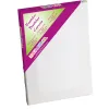 Toile sur chassis liderpapel 6f agraffe au dos 100% coton 1,8x3,8 cm bords en bois 41x33 cm