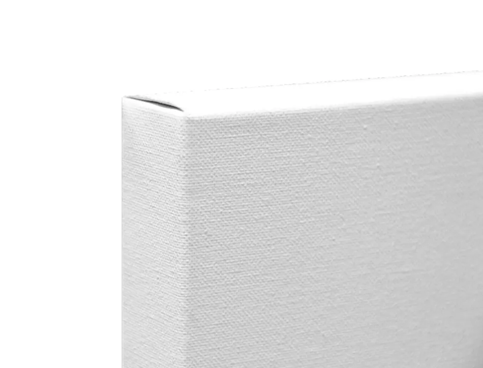 Toile sur chassis liderpapel ap agraffe au dos 100% coton 1,8x3,8 cm bords en bois 33x22 cm