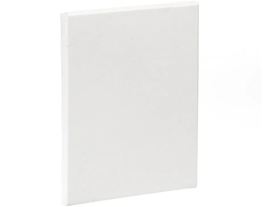Toile sur chassis liderpapel 8f agraffe au dos 100% coton 1,8x3,8 cm bords en bois 46x38 cm