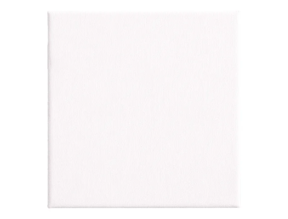 Toile sur chassis liderpapel 1f agrafee au dos 100% coton bords en bois 15x15 cm 280g/m2 certifie