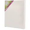 Toile sur chassis liderpapel agraffe au dos 100% coton 22x16 cm