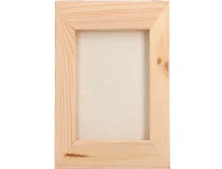 Toile sur chassis liderpapel agraffe au dos 100% coton 22x16 cm