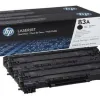 Toner laser hp cf283ad couleur noir 1500x2 bi pack