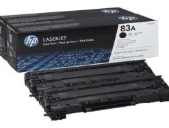 Toner laser hp cf283ad couleur noir 1500x2 bi pack