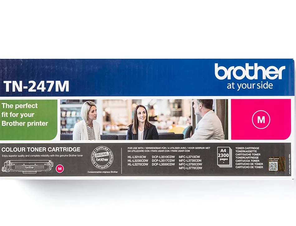 Toner brother tn247m dcp-l3510cdw/hl-l3270cdw/mfc-l3710cw magenta 2300 pag