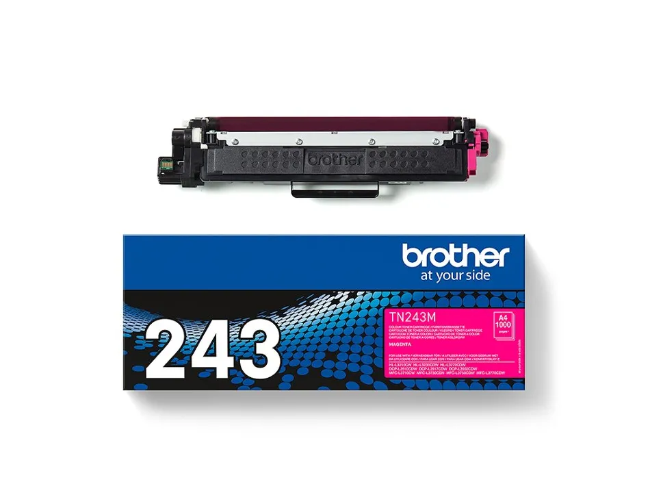 Toner brother tn243m dcp-l3510cdw / hl- l3270cdw / mfc-l3710cw magenta 1000 pages