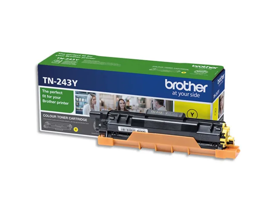 Toner brother tn243y dcp-l3510cdw / hl- l3270cdw / mfc-l3710cw jaune 1000 pages