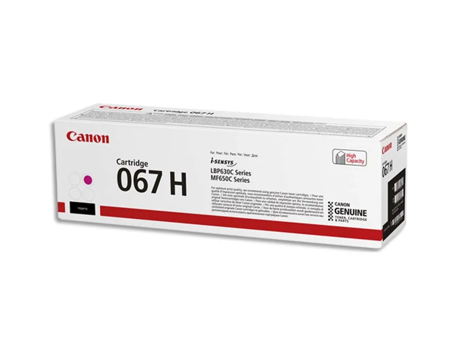 Toner canon 067 original haut rendement 2350p magenta