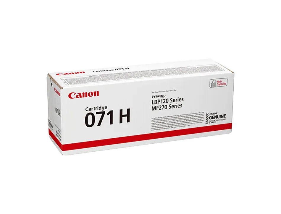 Toner canon original 5646c002 071 h haute capacite 2500p coloris noir