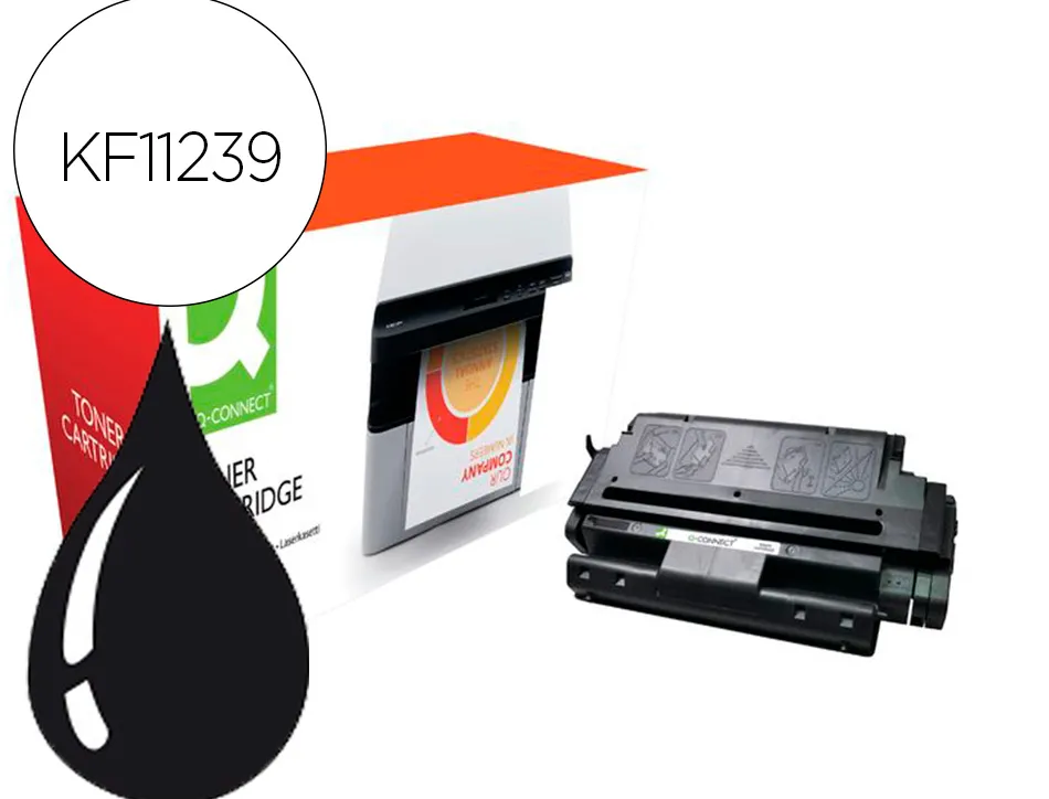Toner compatible q-connect brother tn3430 hl-l5000/ 5100/ 5200 3000 pages encre noire