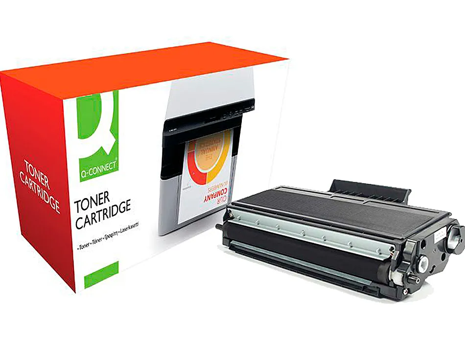 Toner compatible q-connect brother tn3480 hl-l5000/ l5100/ l5200/ l6300/ l6400 8000 pages encre noire