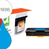 Toner compatible q-connect canon lbp611c i-sensys lbp610 cyan high yield 2200 pages