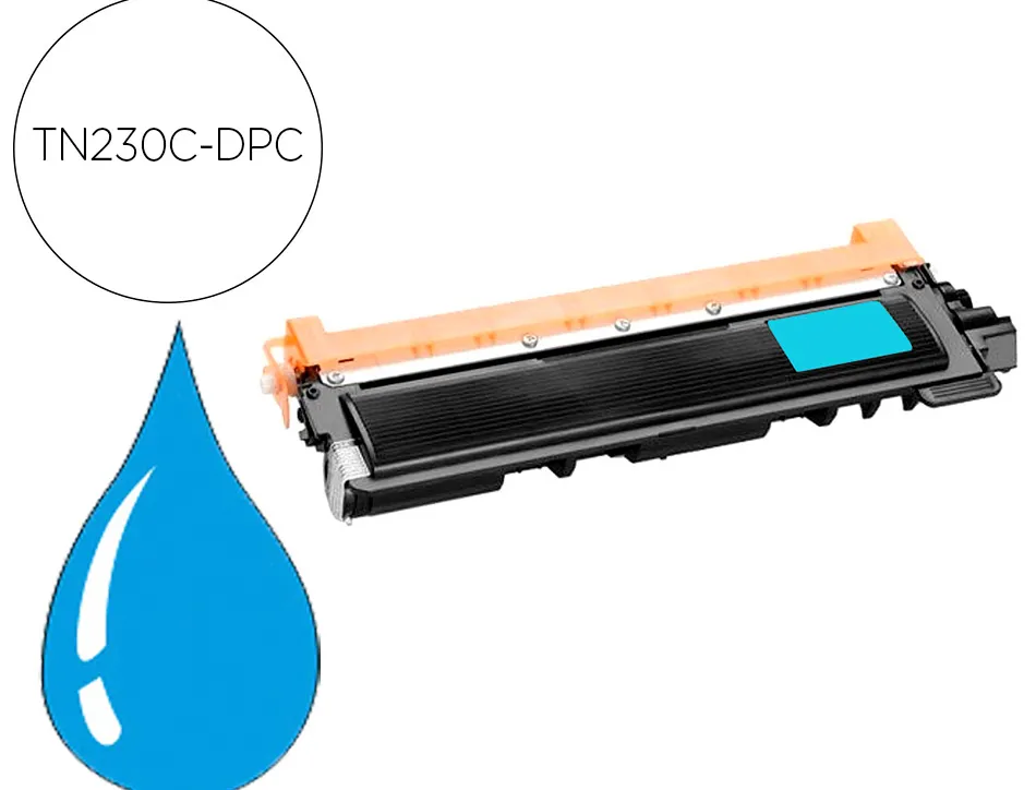 Toner dpc compatible brother tn230c