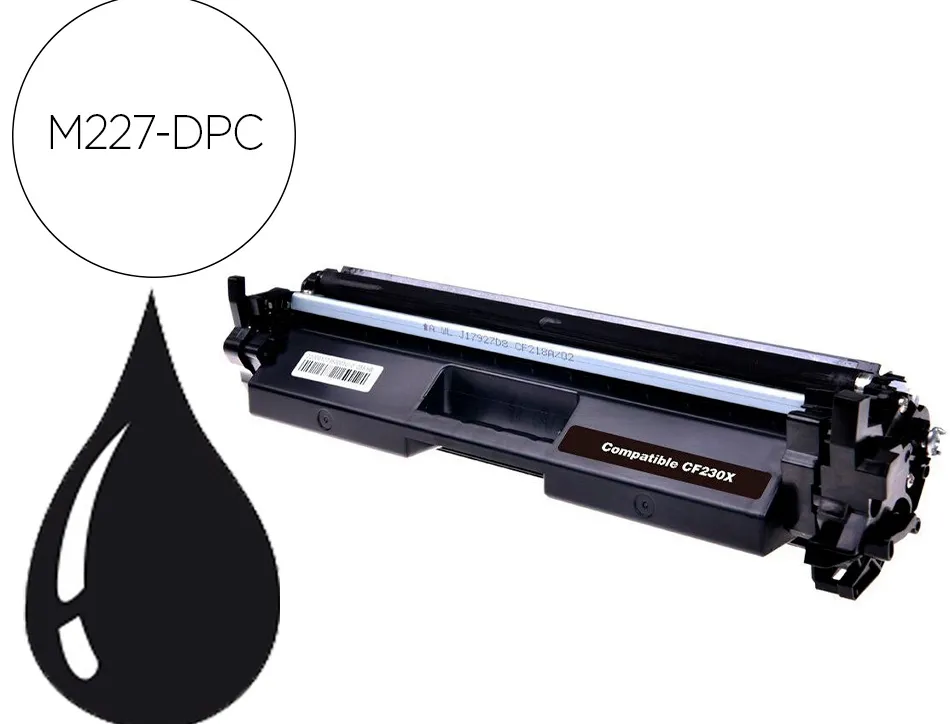 Toner dpc compatible hp cf230x 3500p