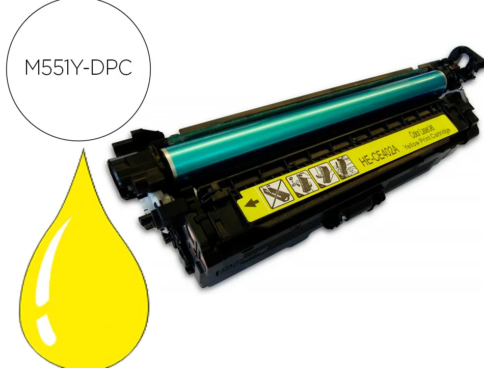 Toner dpc compatible hp ce402a/507a