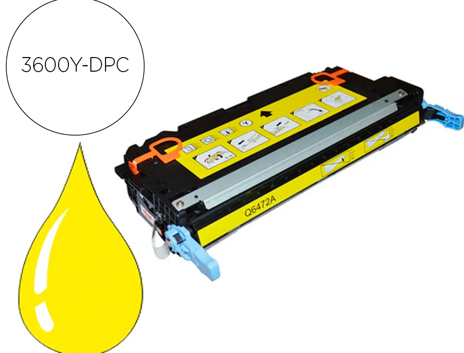 Toner dpc compatible hp q6472/ep717y