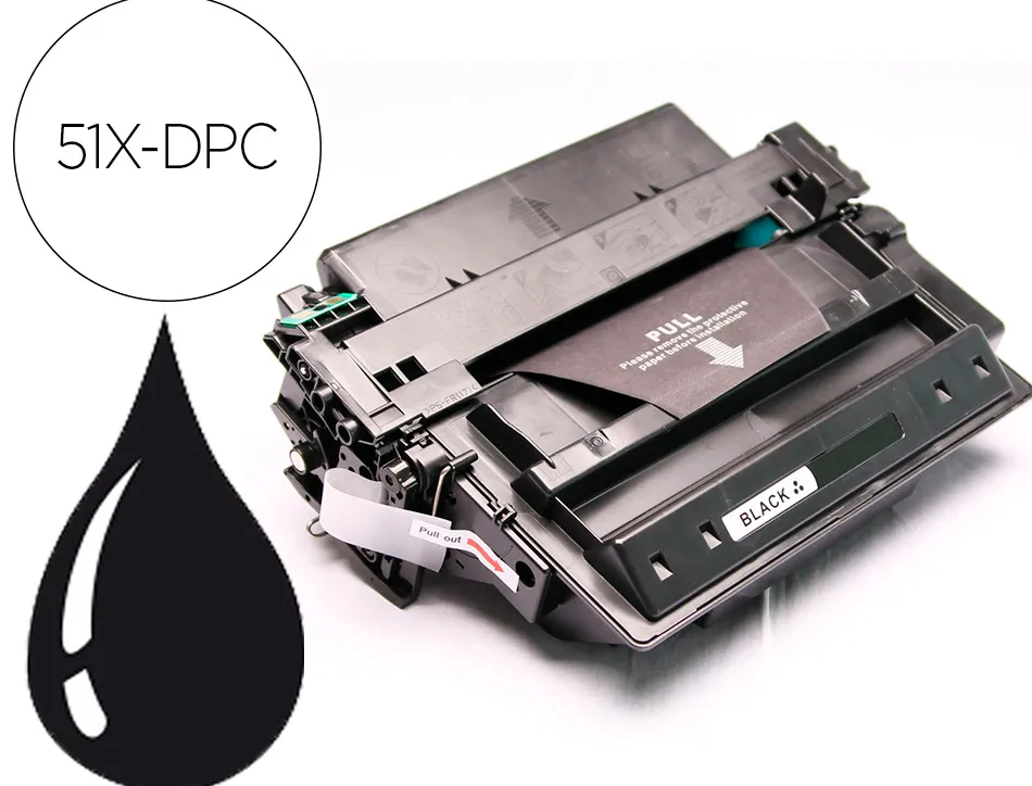 Toner dpc compatible hp q7551x-51x