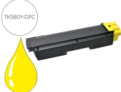 Toner dpc compatible kyocera tk-580y