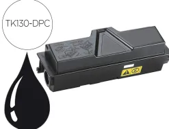 Toner dpc compatible kyocera tk130 7200p noir fs-1028 mfp,fs-1128 mfp, fs-1300/dn