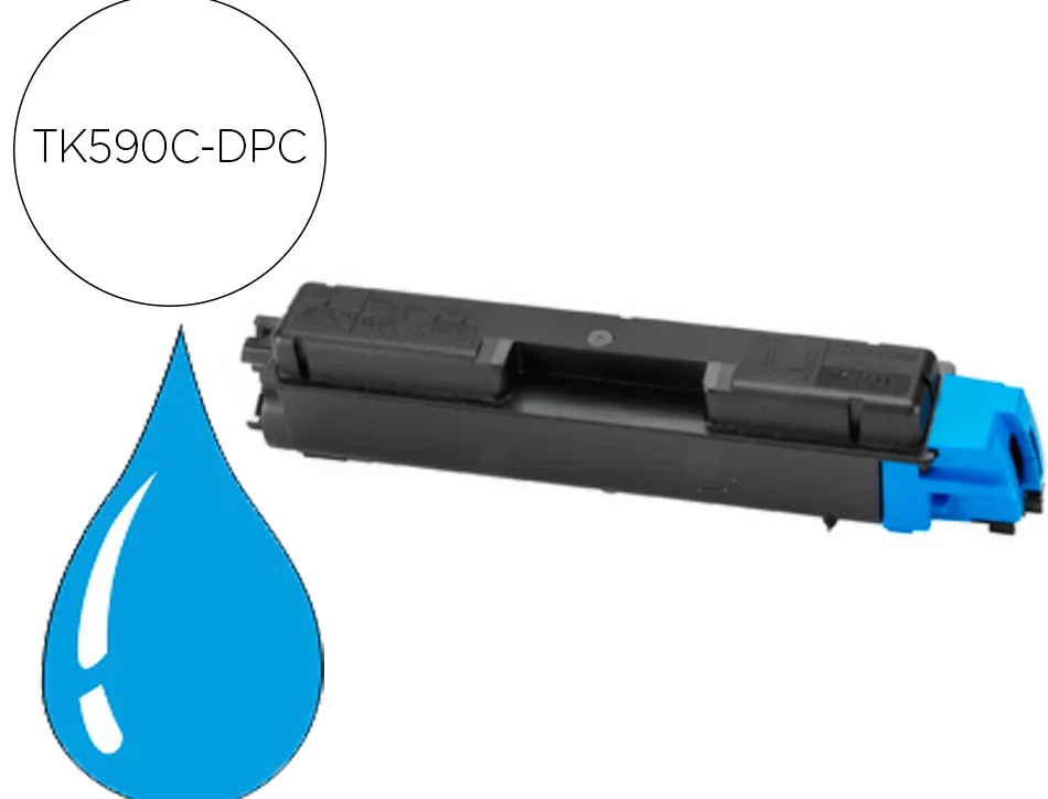 Toner dpc compatible kyocera tk590c