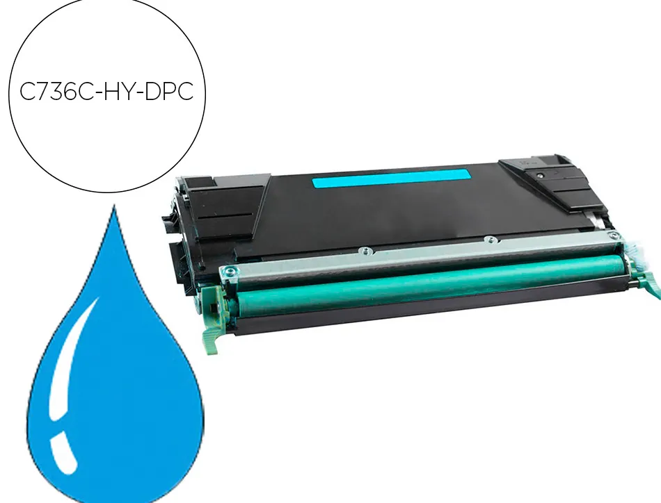 Toner dpc compatible lexmark c736h1cg