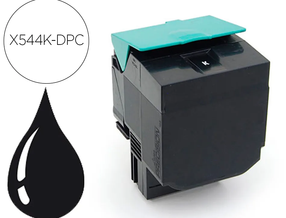 Toner dpc compatible lexmark c544x1kg