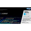 Toner hp 305a laserjet ce4 11a couleur cyan 2600p