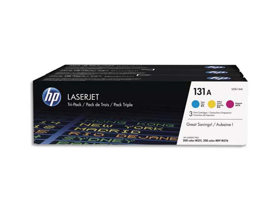Toner hpá n 131a pack 3toner cyan/magenta/jaune