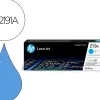 Toner hp original w2190a 219a 1200p coloris cyan