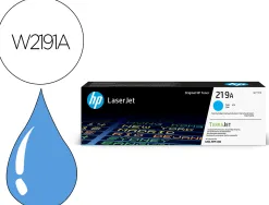 Toner hp original w2190a 219a 1200p coloris cyan