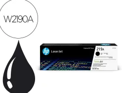 Toner hp original w2190a 219a 1300p coloris noir