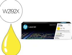 Toner hp original w2192x 219x haute capacite 2500p coloris jaune