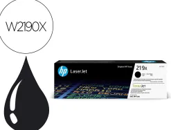 Toner hp original w2190x 219x haute capacite 3200p coloris noir