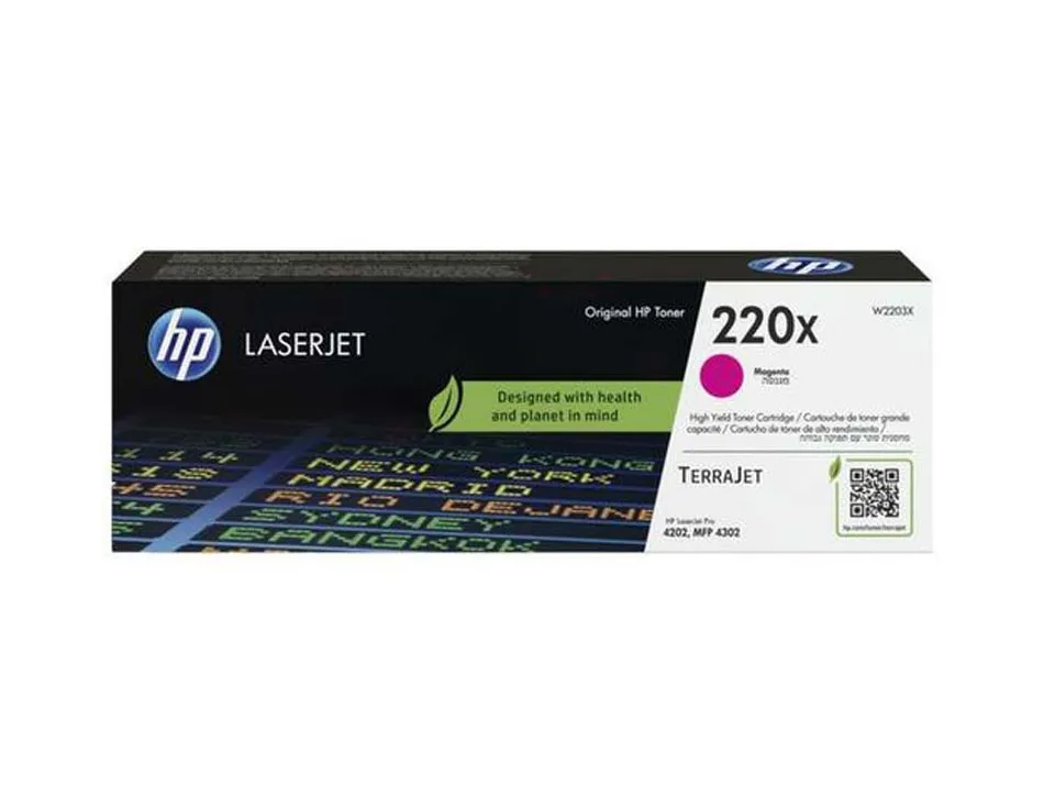 Toner hp 220x magenta authentique