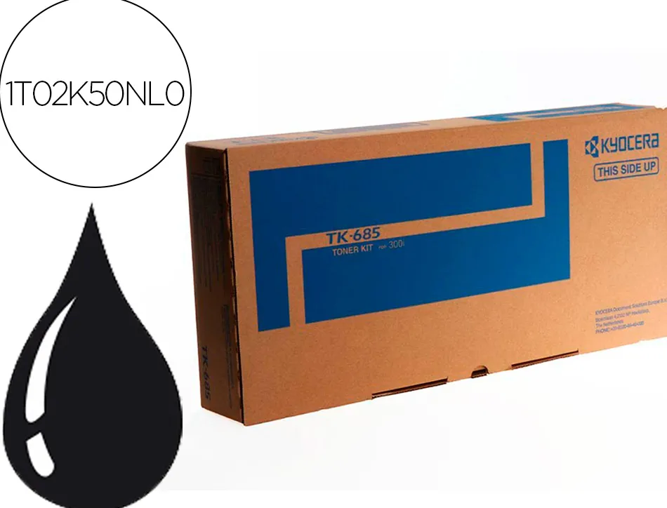 Toner kyocera -mitaá copiadora taskalfa 300i noir tk-685