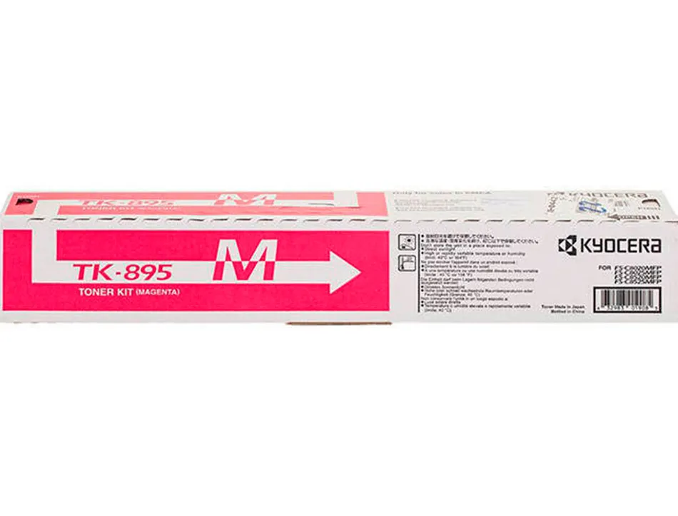 Toner kyocera -mita fsc-8020mcp / 8025mcp / c8520 / c8525á laser magenta tk895m
