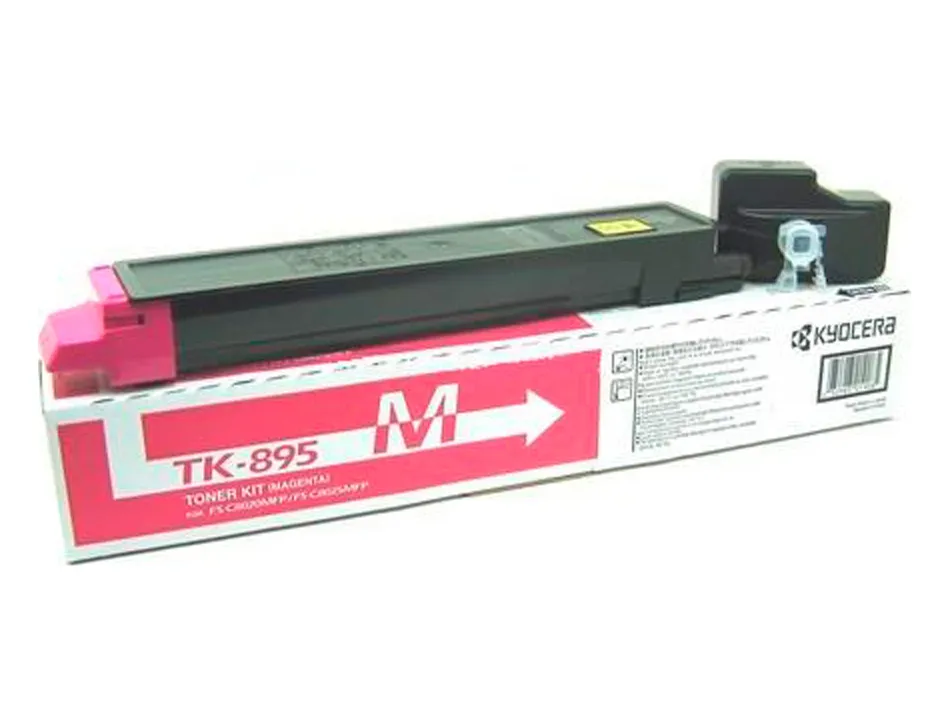 Toner kyocera -mita fsc-8020mcp / 8025mcp / c8520 / c8525á laser magenta tk895m