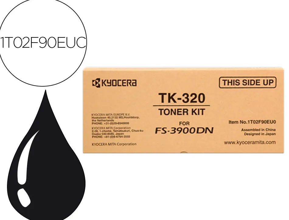 Toner kyocera -mita fs-3900dn / 4000dn tk-320