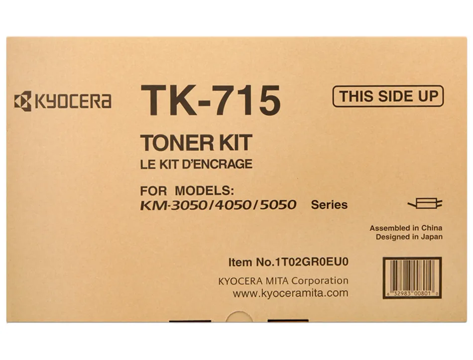 Toner kyocera -mita km-3050 / 4050 / 5050á tk-715