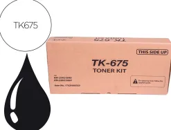 Toner kyocera -mita km-2560á noir tk-675