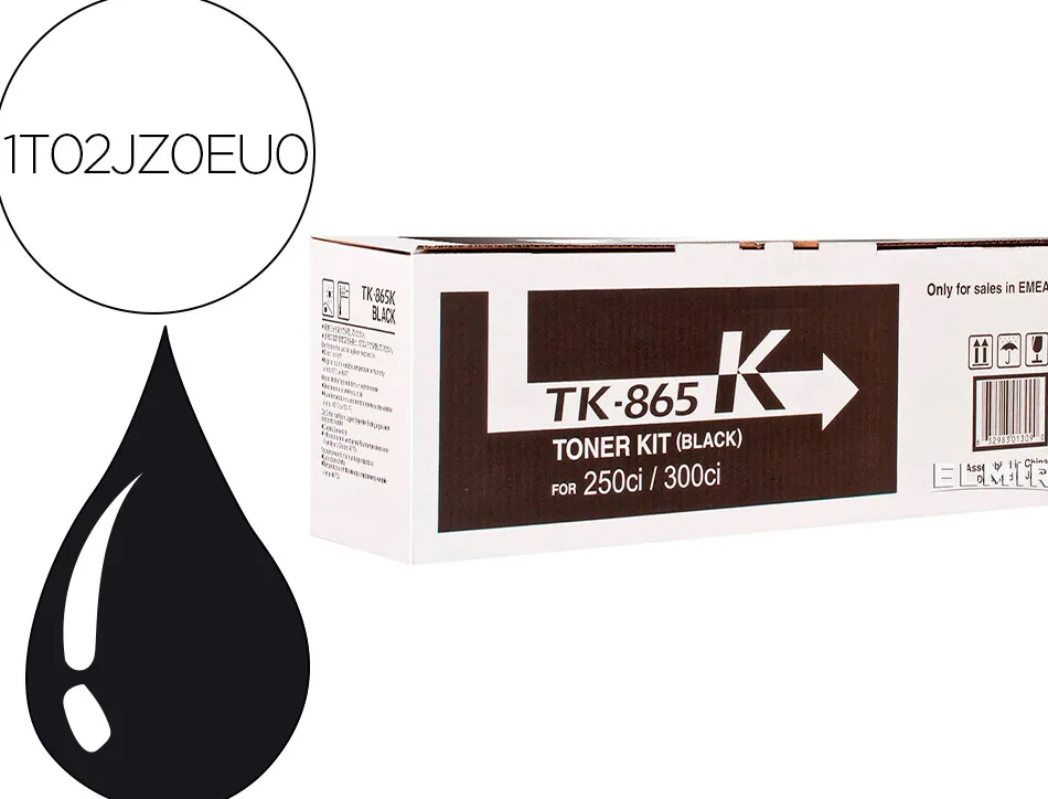 Toner kyocera -mita tk6705 70.000 p g. laser noir taskalfa 6500i / 8000i