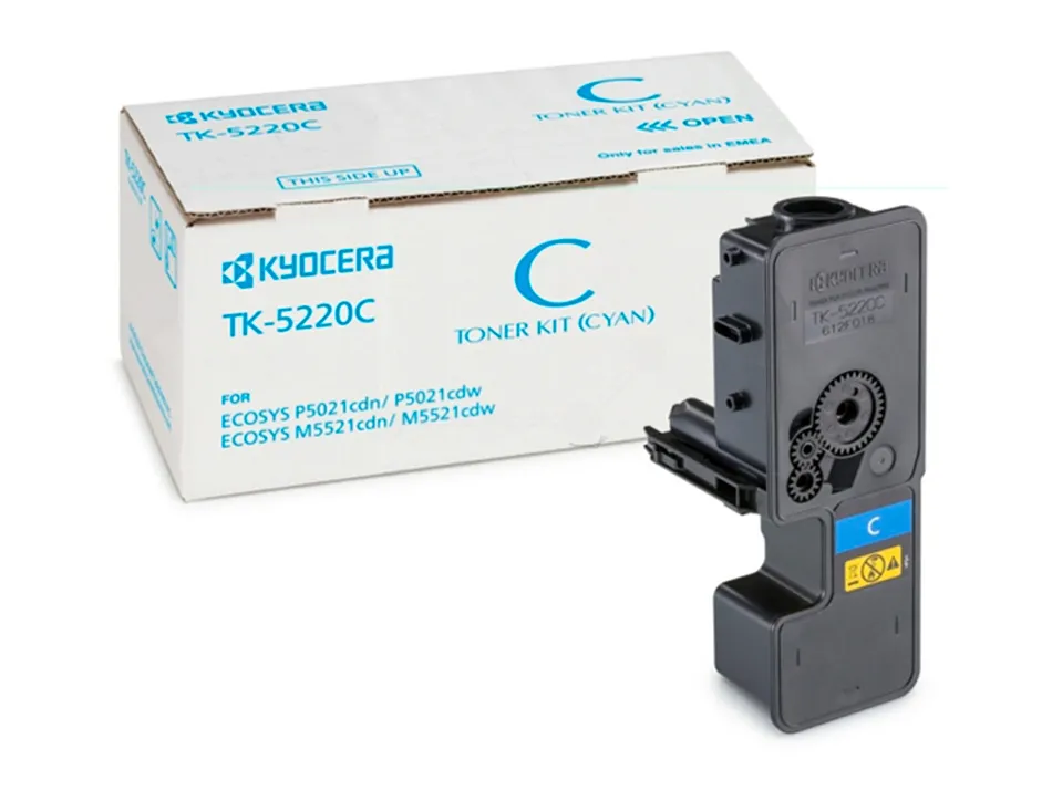 Toner kyoceraá mita tk-5220cá cian ecosys m5521cdw, ecosys m5521cdn 1200 pag