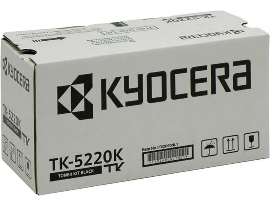 Toner kyoceraá mita tk-5220káecosys m5521cdw, ecosys m5521cdn noir 1200 pag