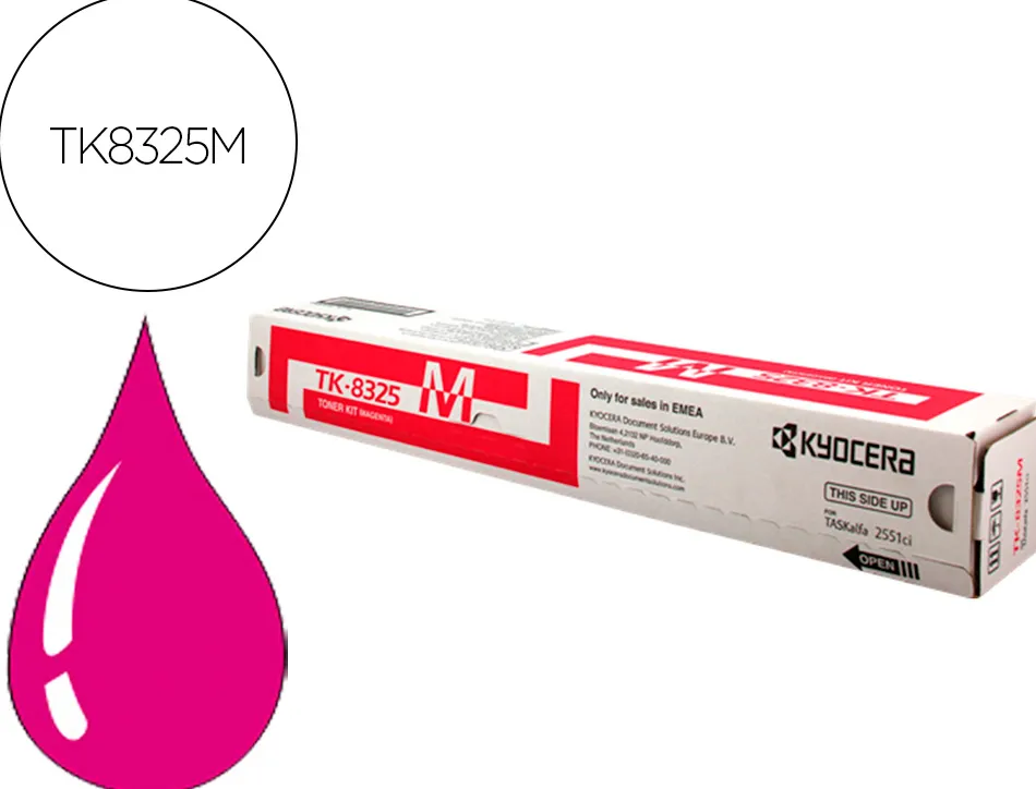 Toner kyocera -mitaáá toner magenta tk8325m