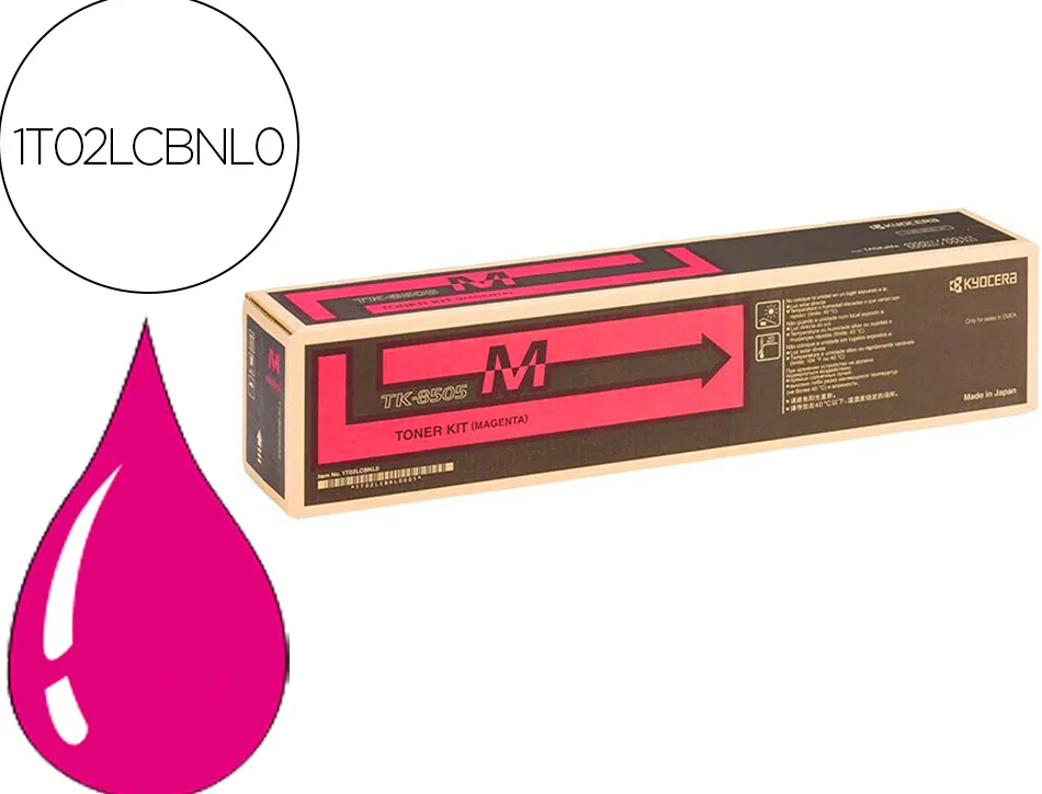 Toner kyocera -mita toner tk8505m magenta