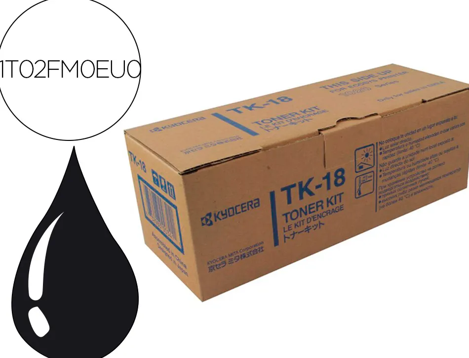 Toner kyocera tk-18 -mita fs-1118mfp / 1020d