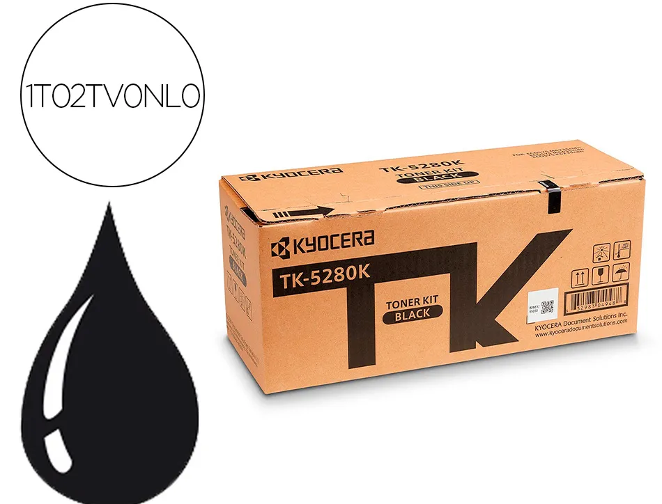 Toner kyocera tk5280k ecosysm6235 / 6635cidn noir